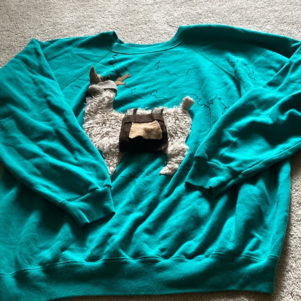 Cotton poly crewe neck custom hoodie